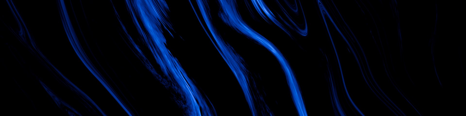 Bright blue texture on black background